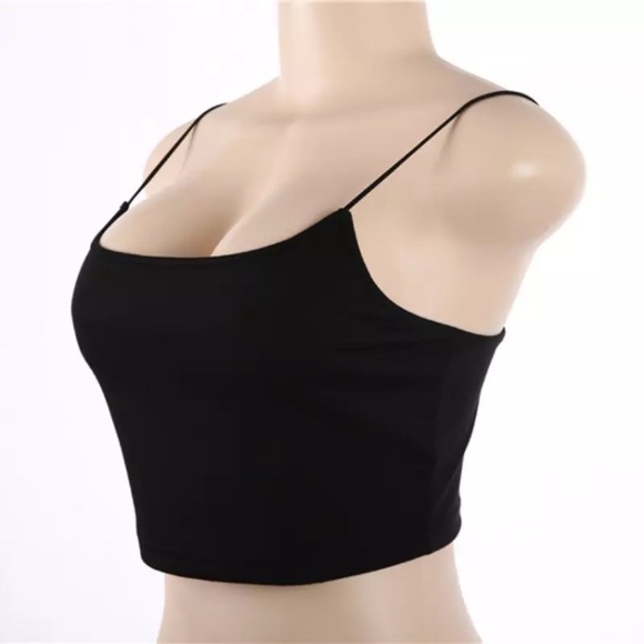 Spaghetti strap crop top - Picture 3 of 6